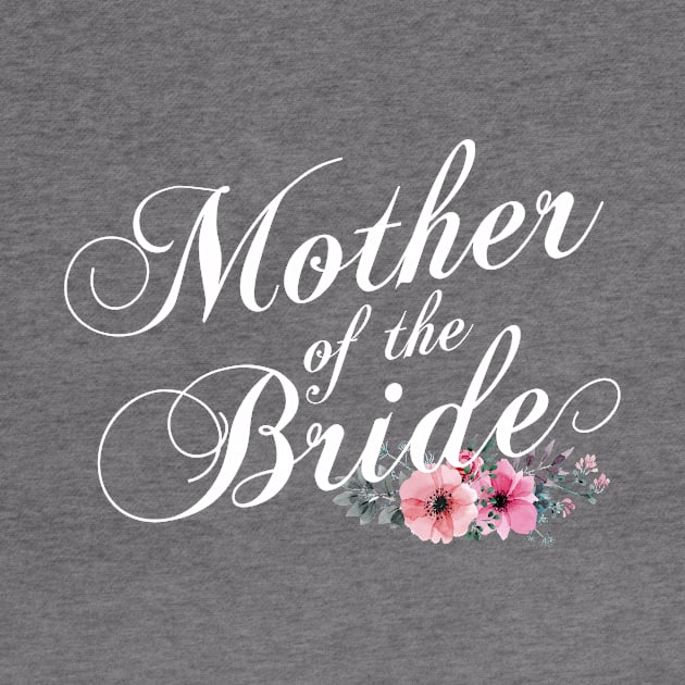 Simple and Elegant Mother of the Bride Floral Calligraphy by Jasmine Anderson